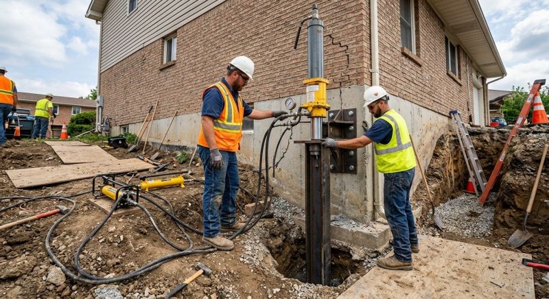 Settling Foundation Service in Hempstead, NY