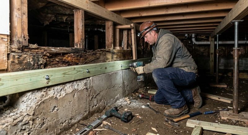 Sinking Foundation Repair in Fort Lee, NJ