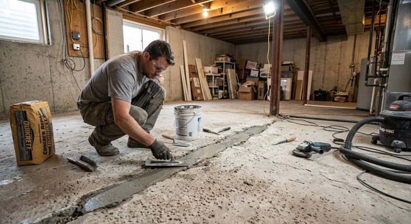 Slab Foundation Repair in North Bergen, NJ