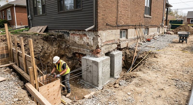 Structural Underpinning in North Bergen, NJ